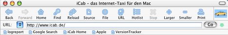 iCab on OS X