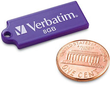 Tuff-'N'-Tiny Penny-thin USB Drive