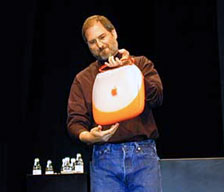 Steve Jobs introduces the iBook