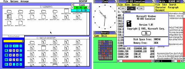 GEM was an early alternative to Windows