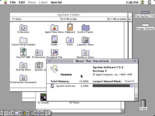 Macintosh System 7.5.3