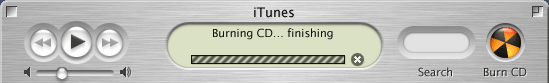 iTunes window