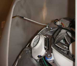wire to power button