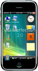 Vista Perfection on an iPhone