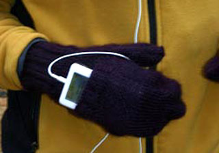 iPod mitten