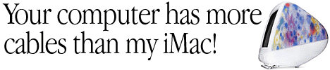 Your computer has more cables than my iMac