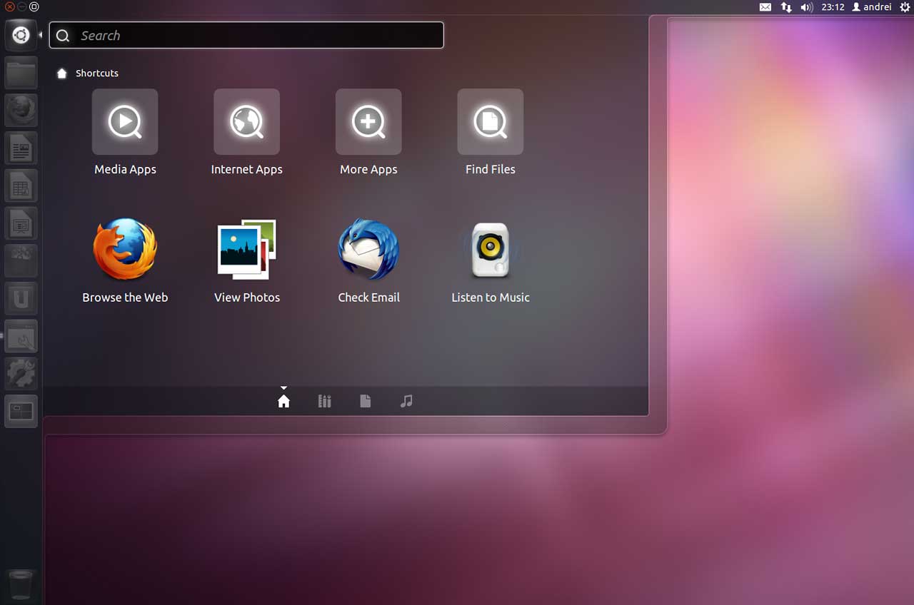 Ubuntu 12.04 Precise Pangolin screen shot