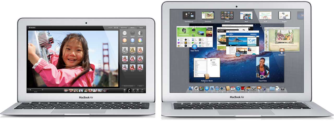 11-inch and 13-inch MacBook Air