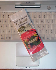 Yankee Candle's Macintosh air freshener