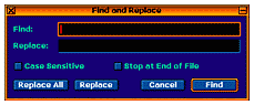 Find and Replace