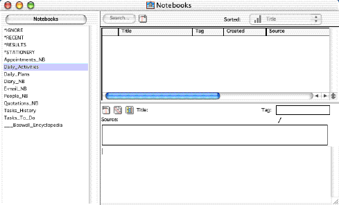 Boswell Notebooks