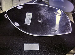 adding pads to the AirOBic Mouse
