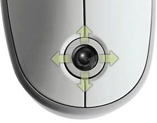 four-way optical Touch Scroll