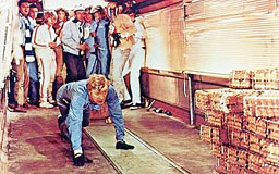 closing scene of The Italian Job