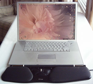 RollerMouse 2 with 17" PowerBook