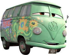 Fillmore from Pixar's Cars
