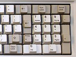 Numeric keypad from original IBM PC