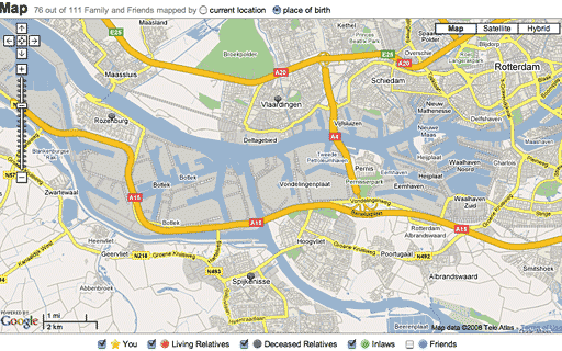 communities where Dutch ancestors lived