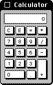 Original Mac Calculator desk accessory