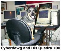Cyberdawg and his Quadra 700