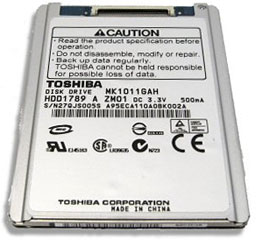 100 GB Toshiba drive for iPod