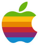 Striped Apple logo