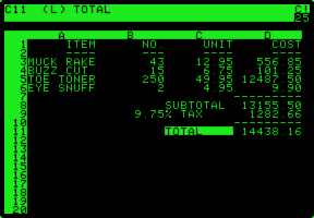 VisiCalc