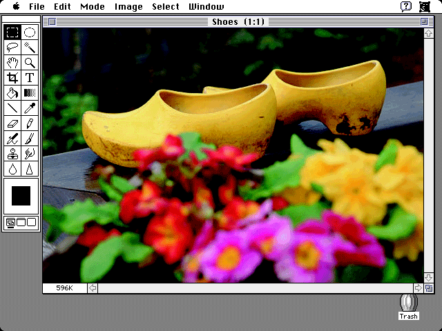 Color image in Photoshop