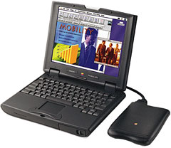 PowerBook 2400c with floppy drive