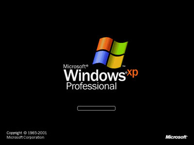 Windows XP startup