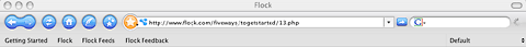 The Flock Menu Bar