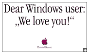 We love you! ad