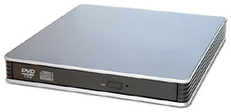 8x External USB 2.0 Slim DVD Rewritable Drive