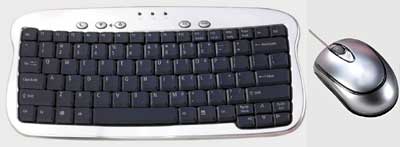 keyboard and mouse