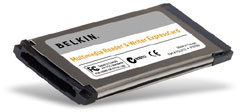 Belkin Multimedia Reader and Writer ExpressCard
