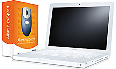 MacBook with Aliant High Speed package