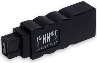 Sonnet FireWire 400 to FireWire 800 Port Adapter