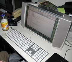 TiBook modded into desktop