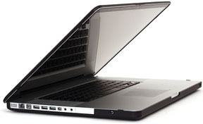 SeeThru hard shell case for 17" Unibody MacBook Pro