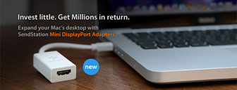 SendStation Mini DisplayPort Adapter