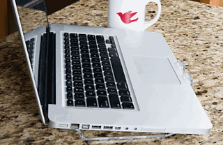 TrayStation Riser Laptop Stand
