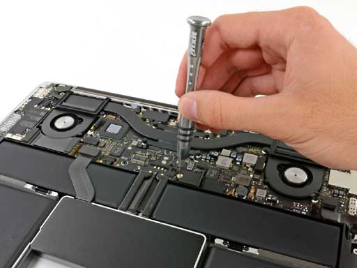 13-inch Retina MacBook Pro interior