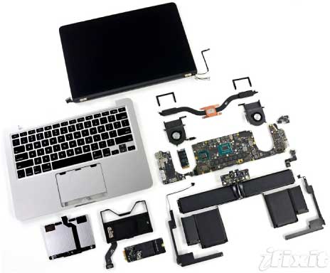 13-inch Retina MacBook teardown