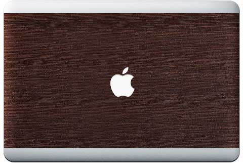 wenge wood skin for MacBook