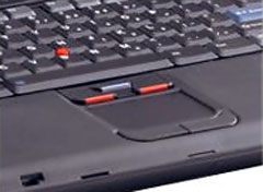 TrackPoint and touchpad