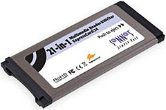Sonnet ExpressCard Memory Card Reader