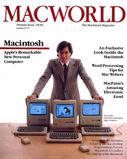 First issue of Macworld magazine
