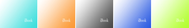 gradient wallpapers for clamshell iBooks