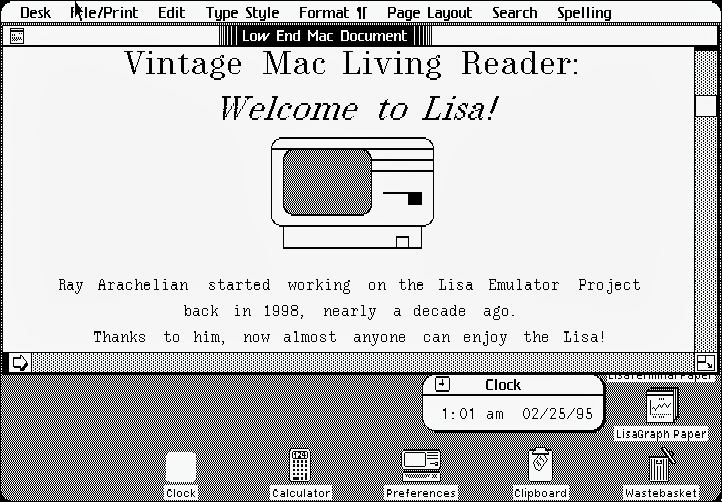Working with LisaPaper