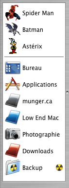 the sidebar
